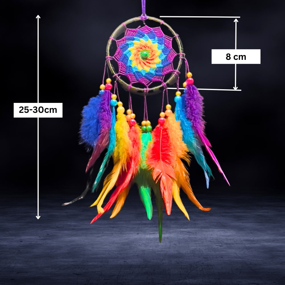 Dreamcatcher Purple Multi Dream Catcher NEW Hand Crafted Gift Bedroom Decoration